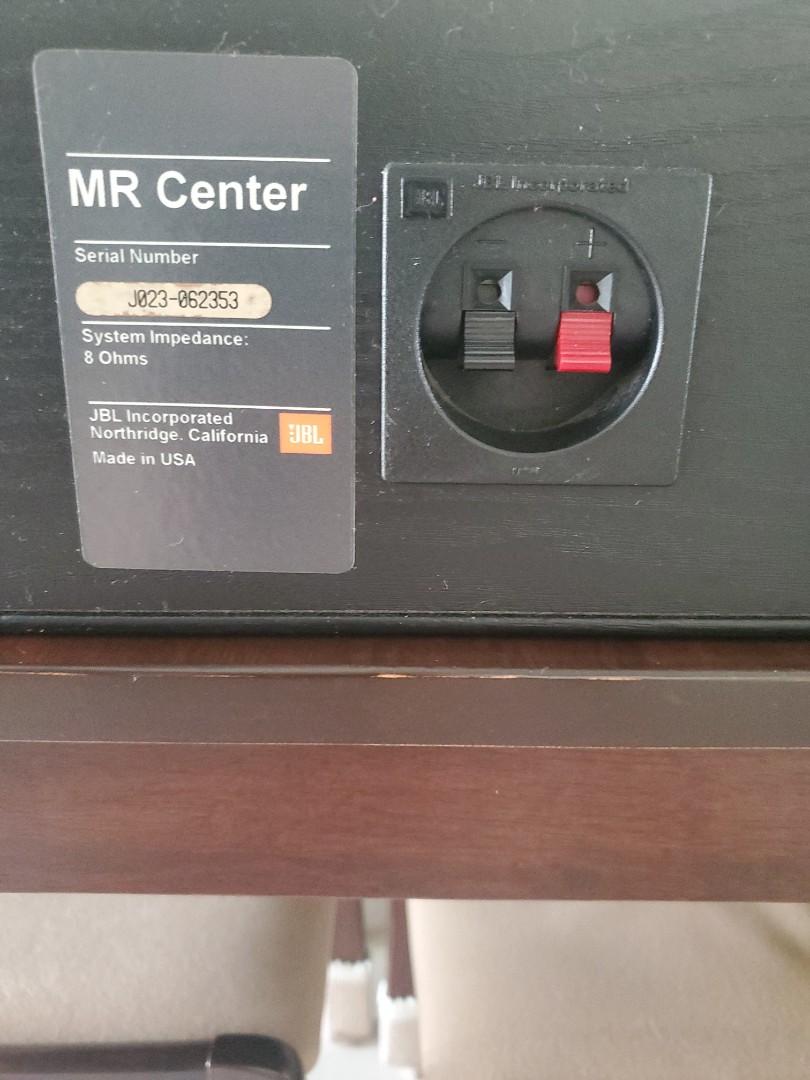 JBL CENTRE SPEAKER MADE IN USA ORIGINAL, Audio, Soundbars, Speakers