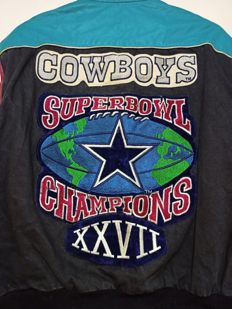 Jeff Hamilton Dallas Cowboys Superbowl Leather Jacket