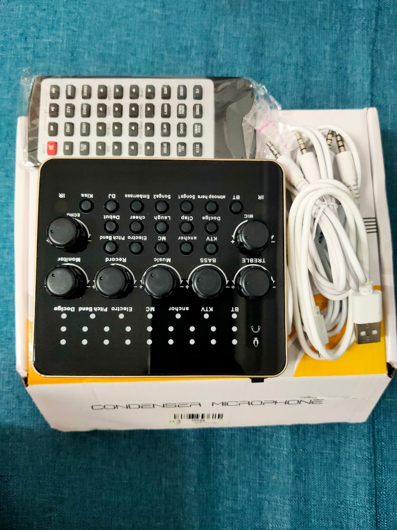 K song live sound card, Hobbies & Toys, Music & Media, Music Accessories on Carousell