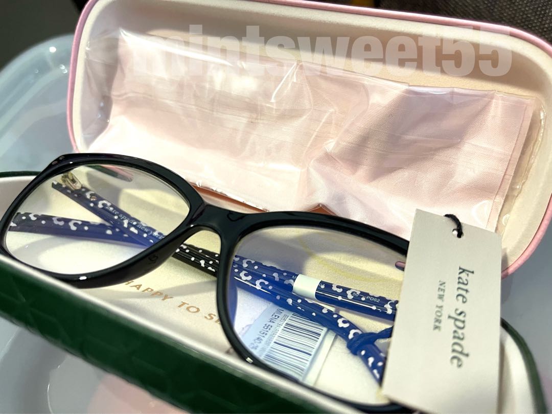 KATE SPADE Authentic Reading Eyeglasses (Blue light blocker, with +2.50