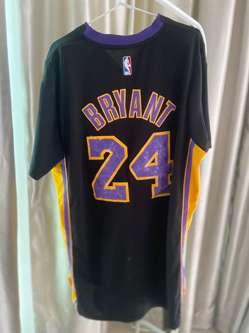 Kobe black sleeve jersey clearance