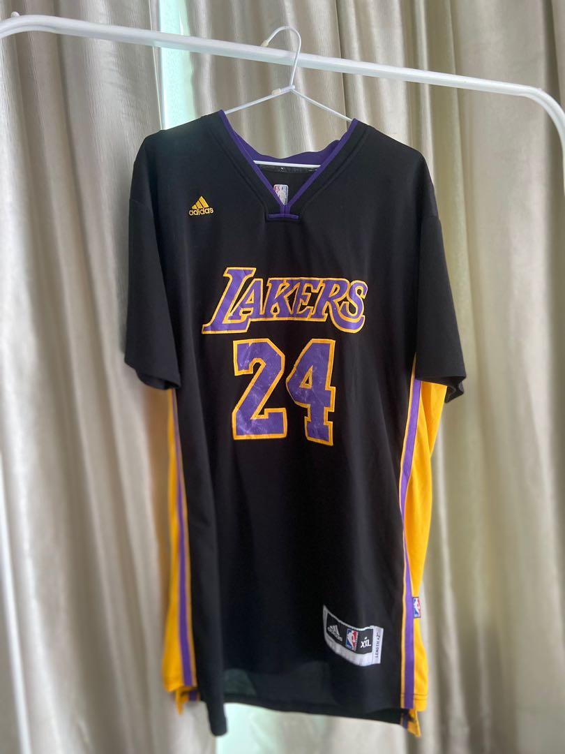 Kobe Bryant Lakers 24 Sleeve Basketball Jersey, Men's Fashion, Activewear  on Carousell