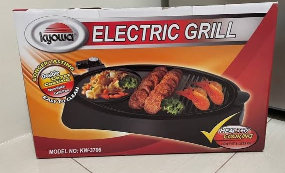 Kyowa Electric Grill Healthy Cooking, TV & Home Appliances, Kitchen