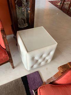 Leather Coffee table with drawer (x2)