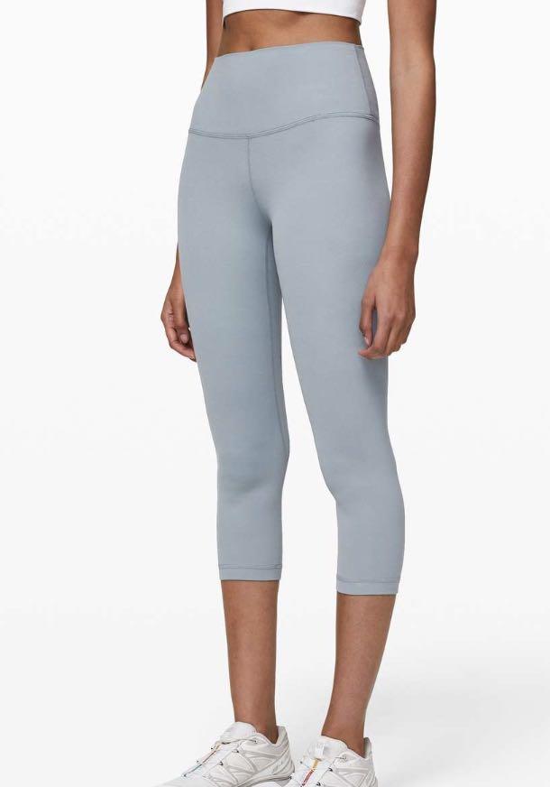 Lululemon Align Crop 23 in Chambray size 6, Women's Fashion, Activewear on  Carousell