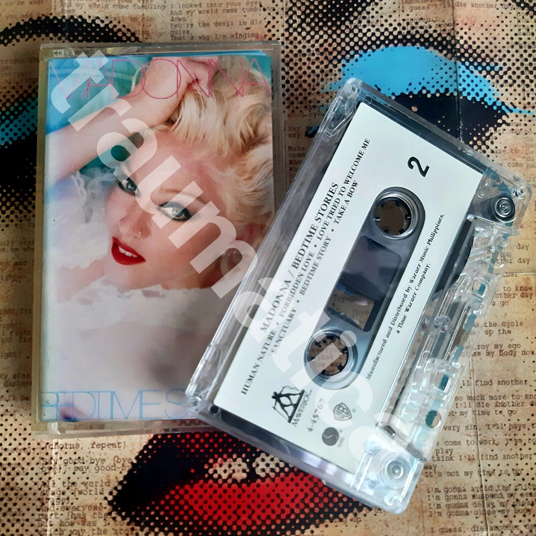 Madonna Bedtime Stories Cassette Taoe Album Hobbies And Toys Music And Media Cds And Dvds On