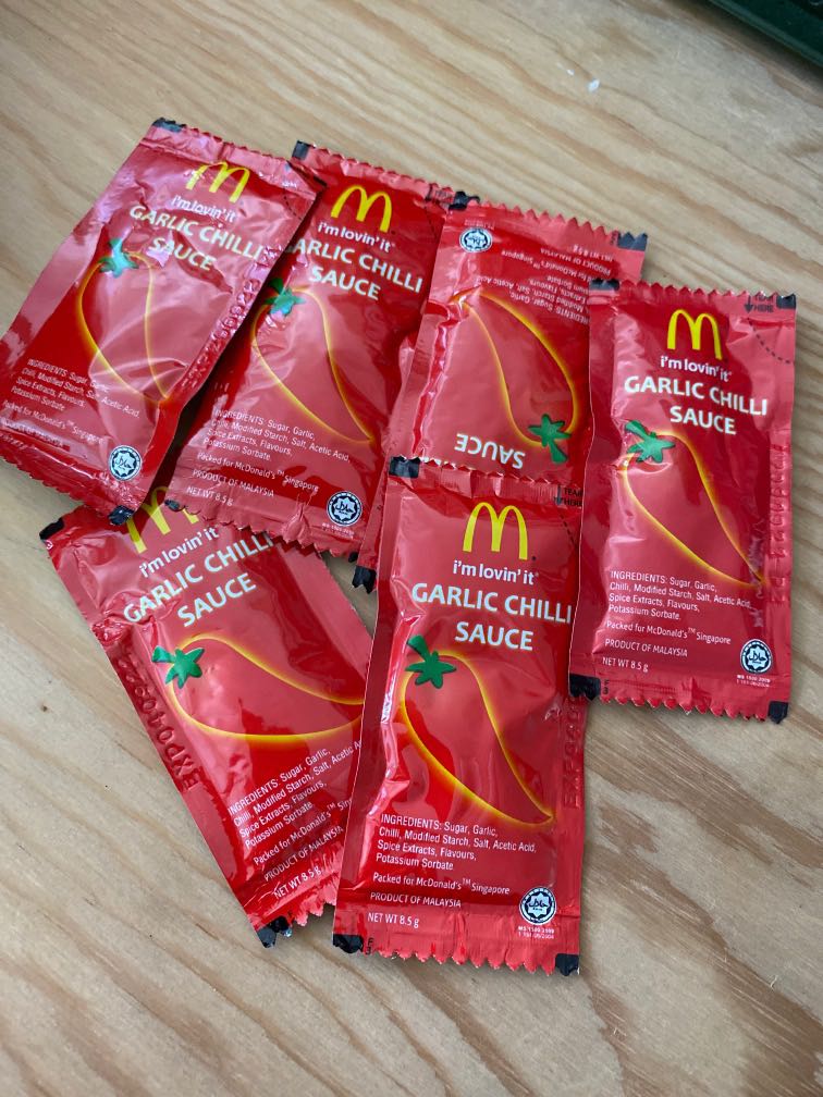 McDonald’s garlic chili sauce, Food & Drinks, Spice & Seasoning on