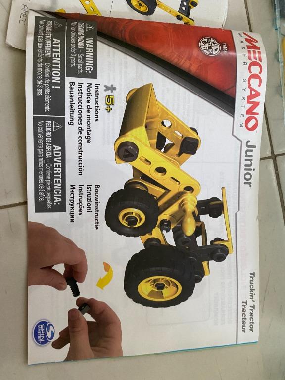 Meccano junior tracteur