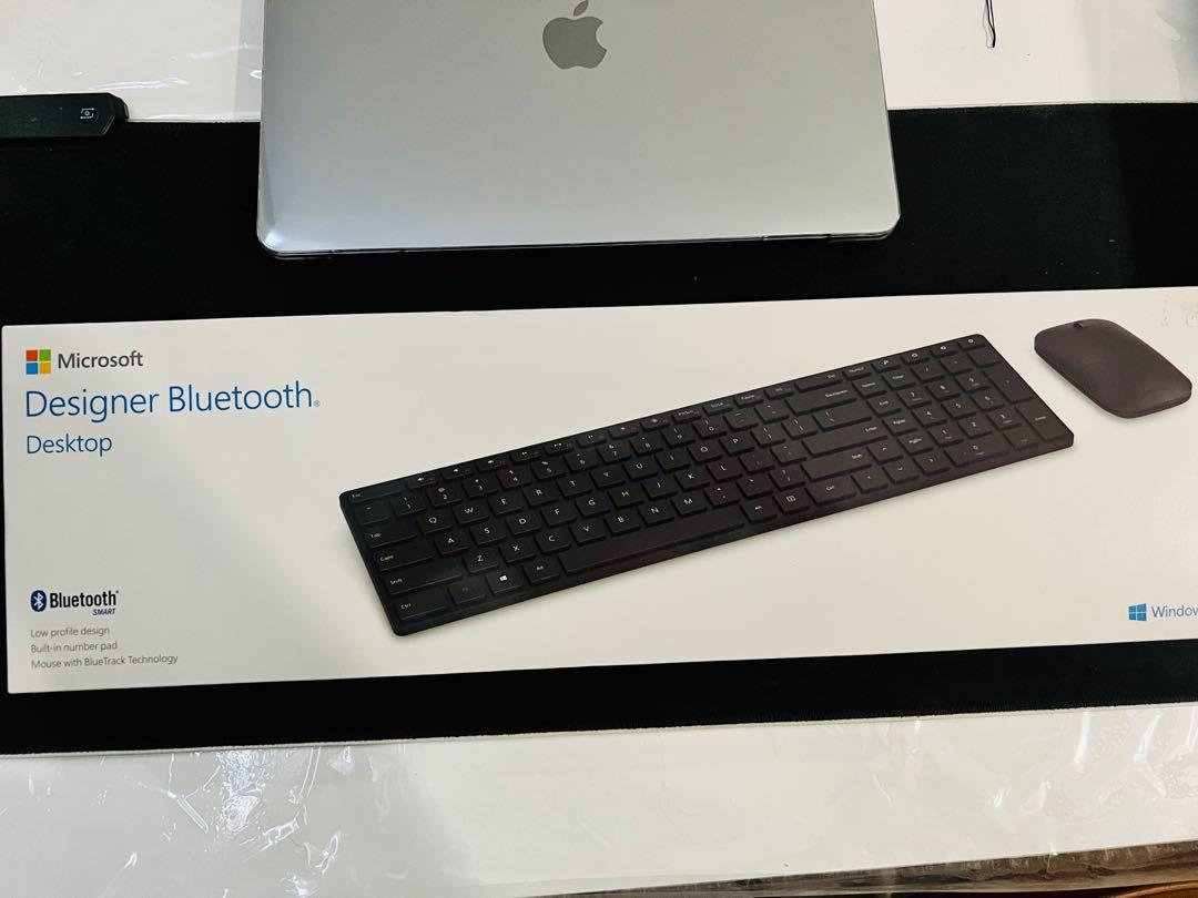Microsoft Designer Bluetooth Desktop Keyboard Mouse Combo, Computers