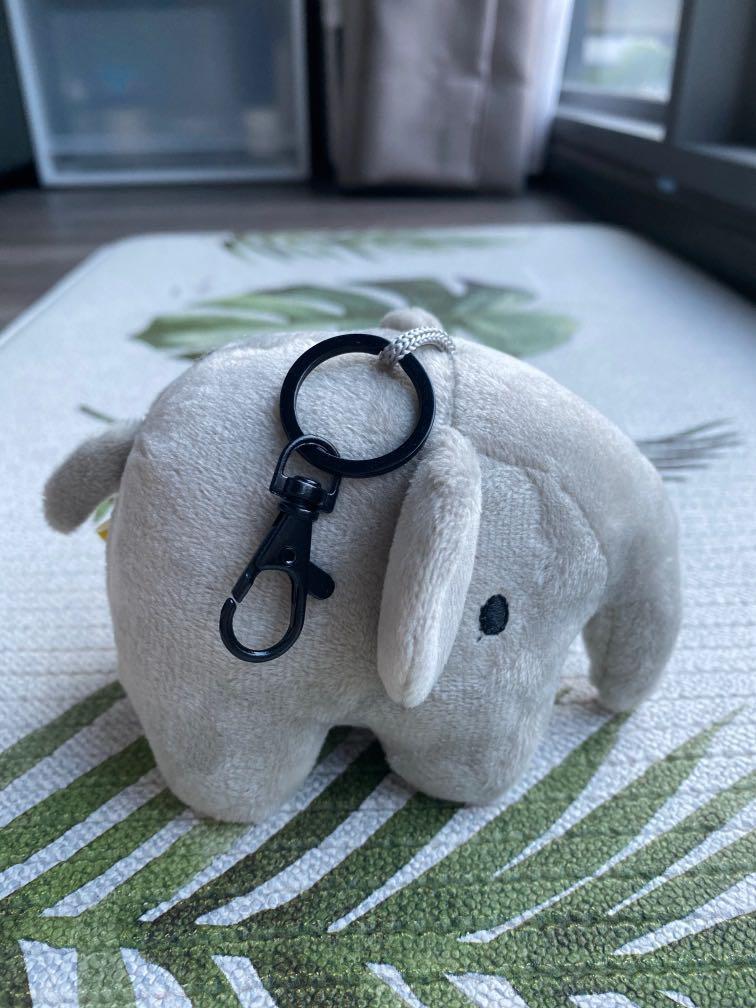 Miffy elephant plush keychain, Hobbies & Toys, Toys & Games on Carousell