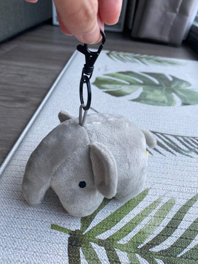 Miffy elephant plush keychain, Hobbies & Toys, Toys & Games on Carousell