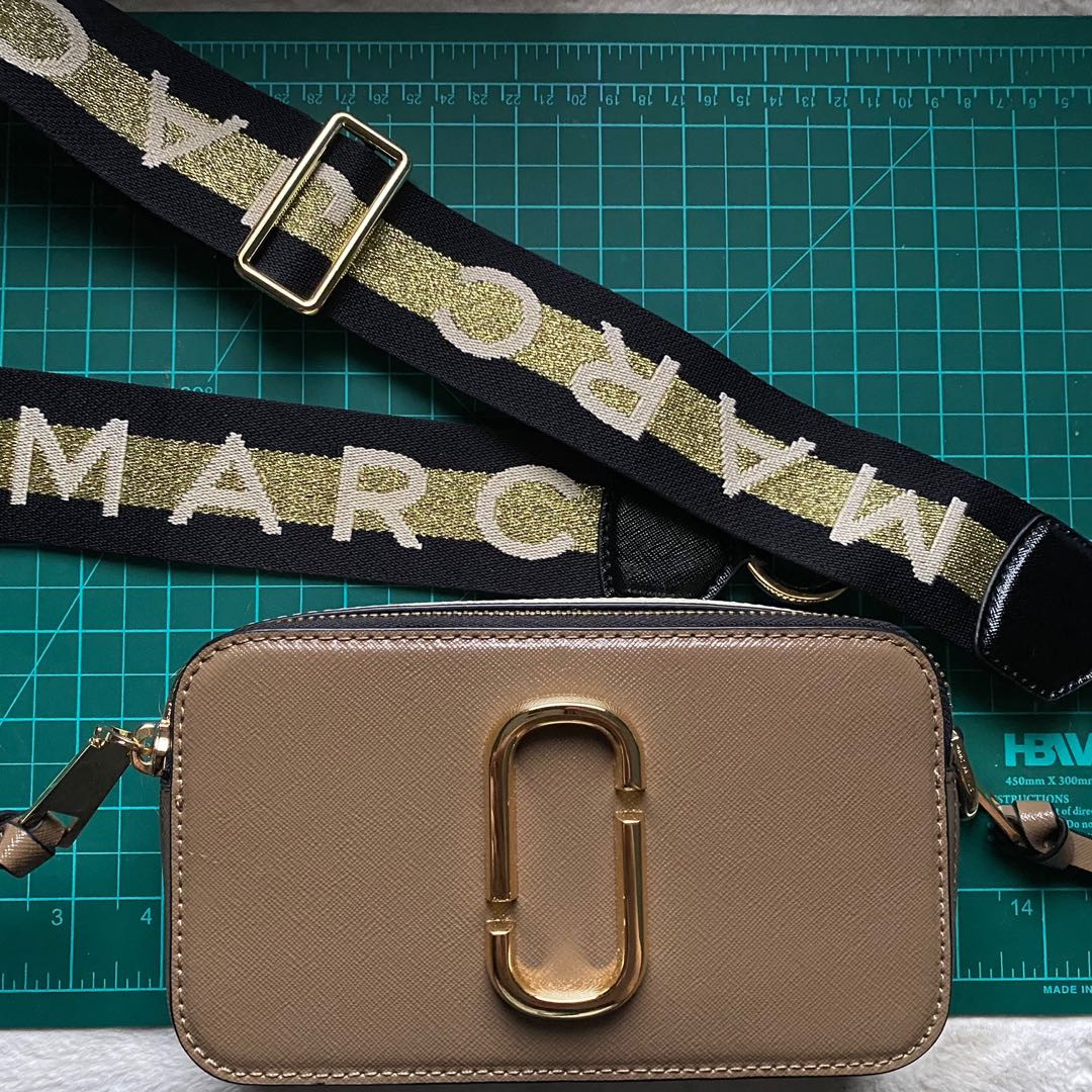 mj logo strap snapshot bag, Women's Fashion, Bags & Wallets, Crossbody