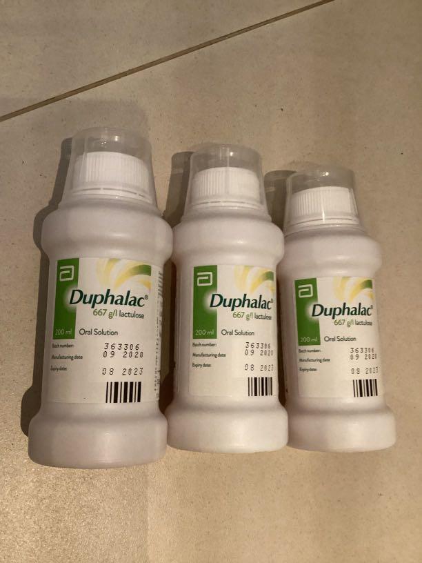[Move Out Clearance] - Lactulose Syrup 200ml * 3, Health & Nutrition ...