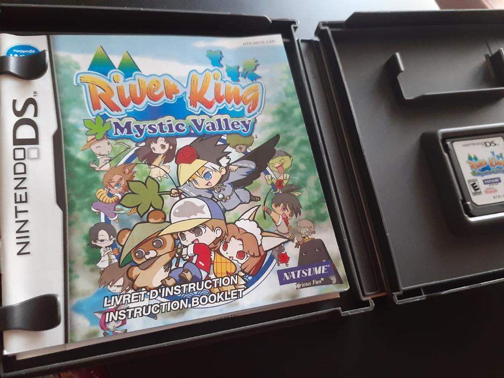 NDS River King Mystic Valley, Video Gaming, Video Games, Nintendo on