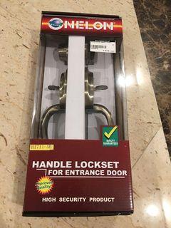 Nelon handle lockset h1711-SN series (bronze)