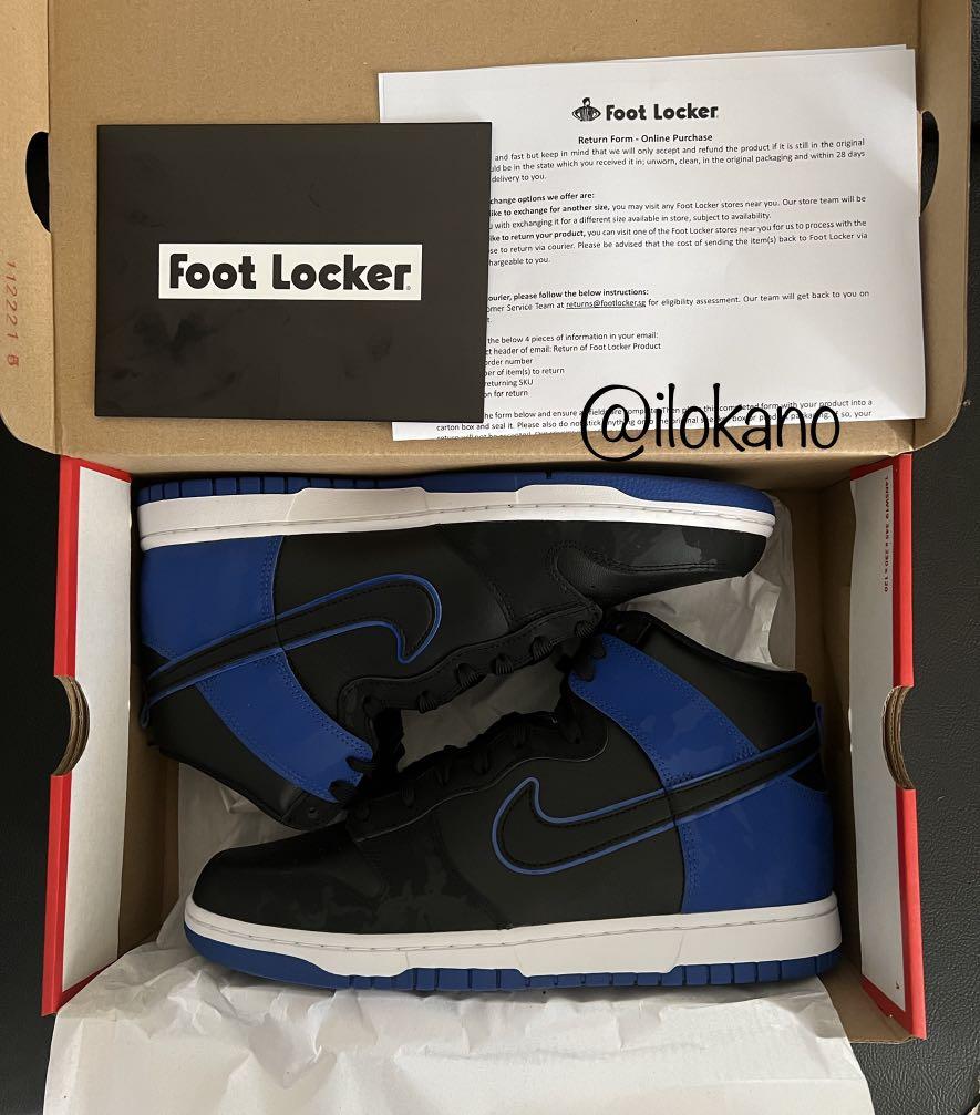 Nike dunk high retro se. Blue camo US 11, Men's Fashion ...