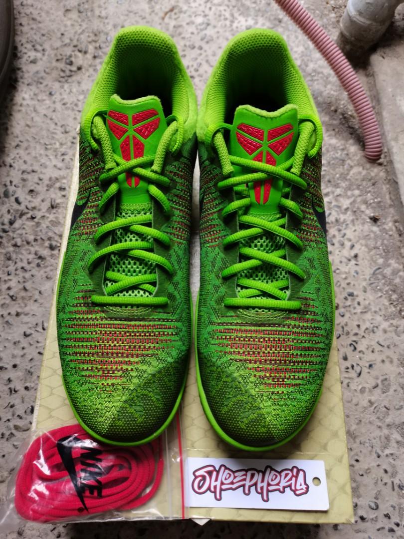 Nike mamba rage grinch on feet top