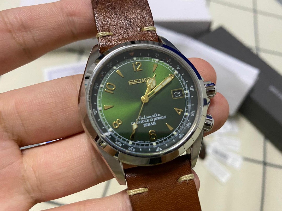 no nego) Seiko alpinist Sarb017 (bought 2019) discontinued original model,  Men's Fashion, Watches & Accessories, Watches on Carousell