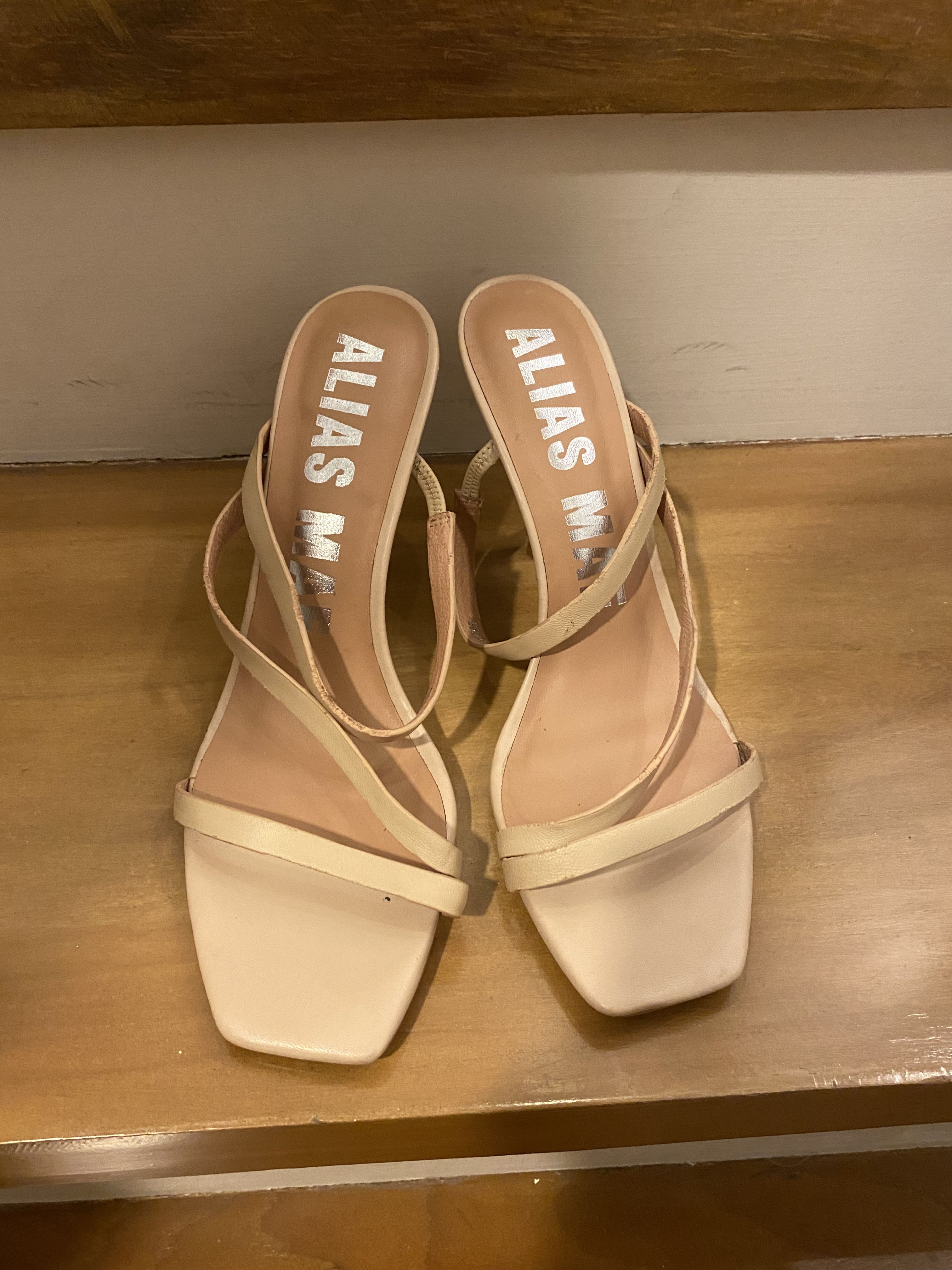 Nude Strappy Heels from Alias Mae 39 