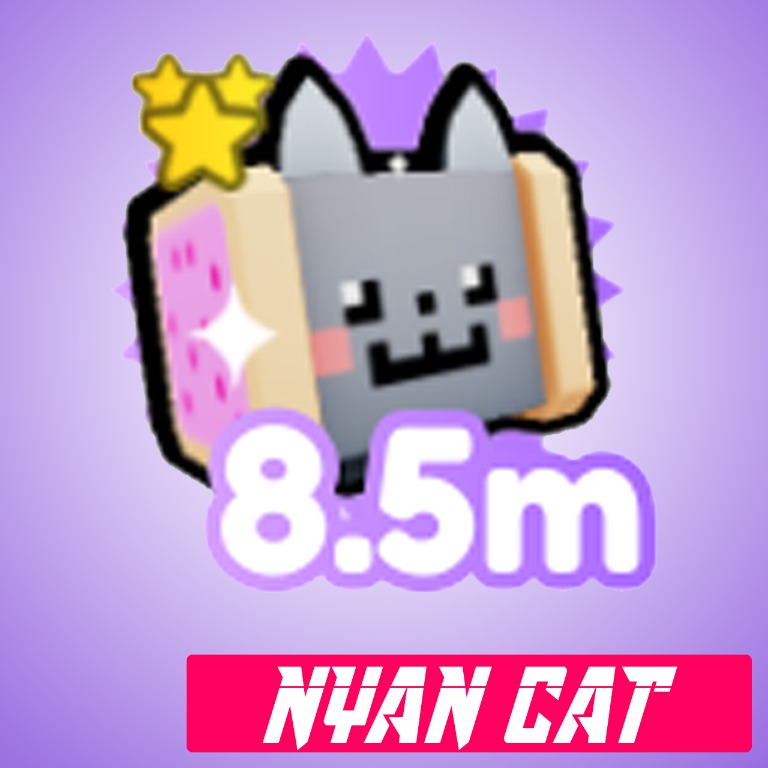 Nyan Cat Pet Simulator X (PSX Exclusive), Video Gaming, Gaming