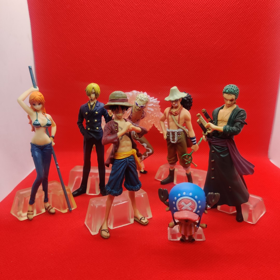 One Piece figure set Chozokei Damashii, Hobbies & Toys, Toys & Games