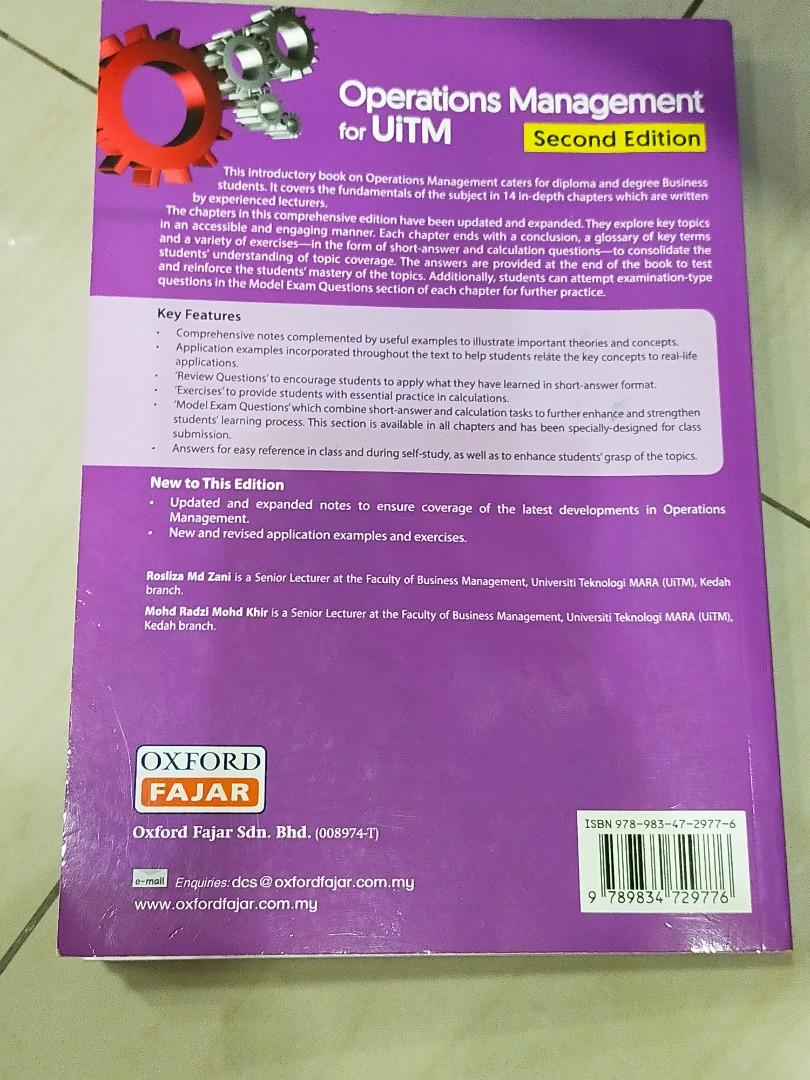 Operation Management, Hobbies & Toys, Books & Magazines, Textbooks on