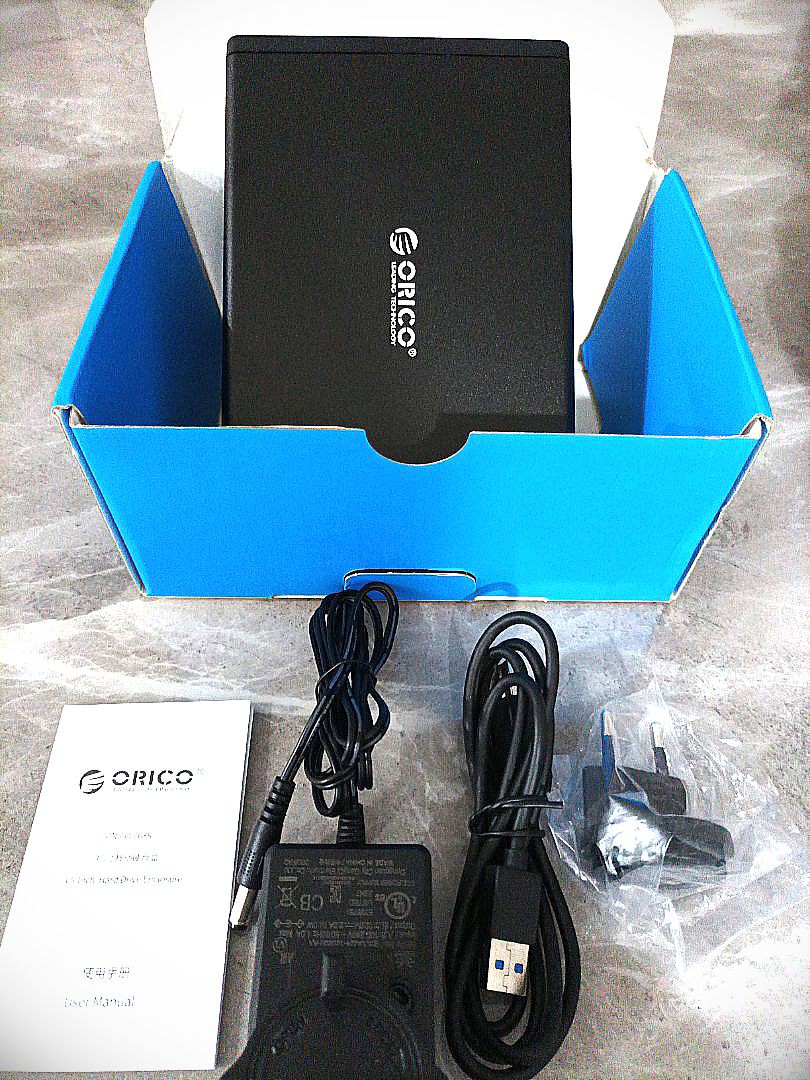 ORICO 3.5 Inch SATA USB3.0 Hard Drive Enclosure, Computers & Tech