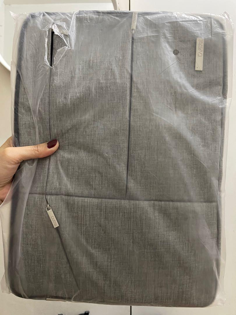 Canvas laptop case top