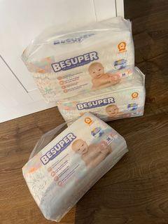 (OTT) Brand New Unopened Besuper Diapers Size 2