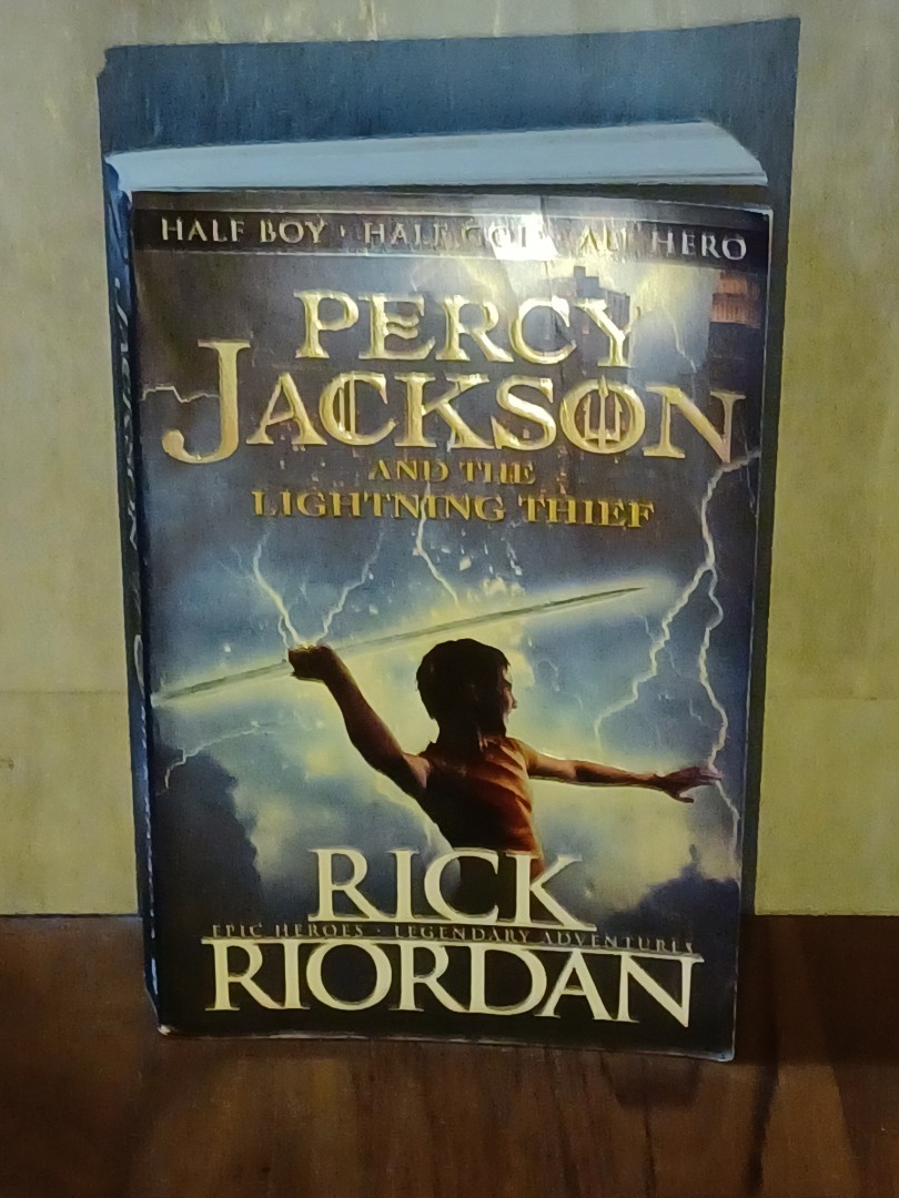 percy jackson and the lightning thief (book1), Hobbies & Toys, Books ...