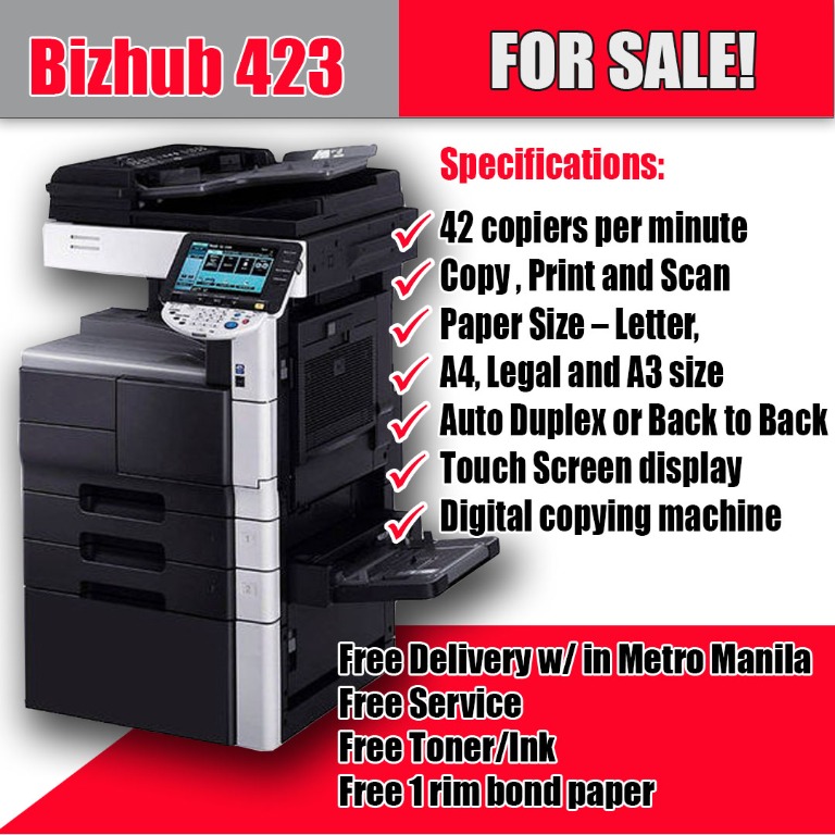 Photocopier Machine / Xerox Machine 42 Copies Per Minute, Computers & Tech, Printers, Scanners
