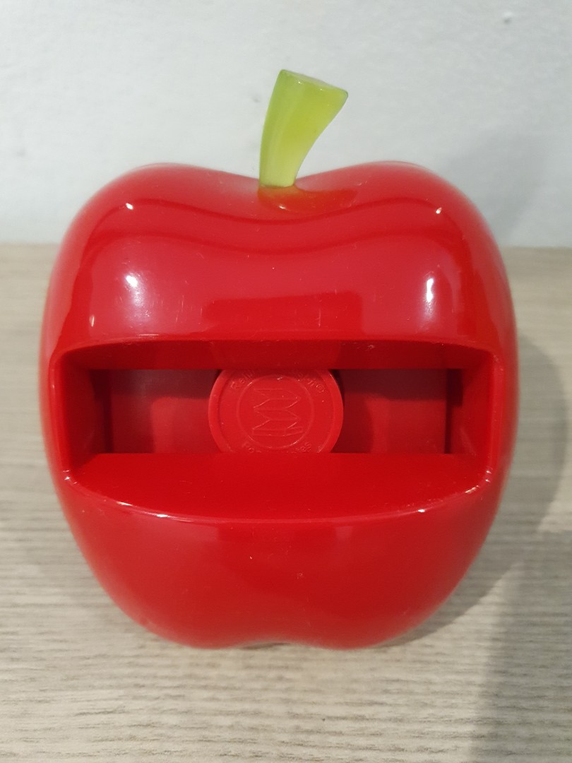 Postit apple dispenser and paper weight, Hobbies & Toys, Stationery