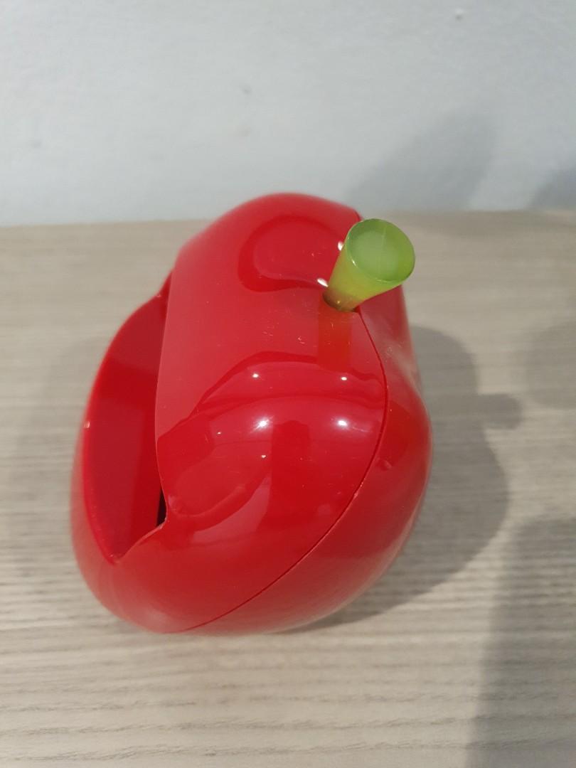 Postit apple dispenser and paper weight, Hobbies & Toys, Stationery