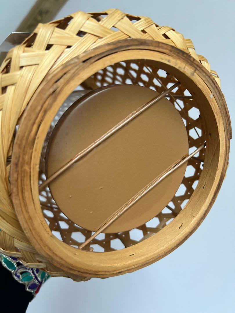 Primark Home Natural Wicker Rattan Lantern Candle Holders / Bakul