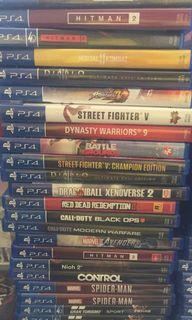 PS4 Games (3pages) kids , fighting , racing