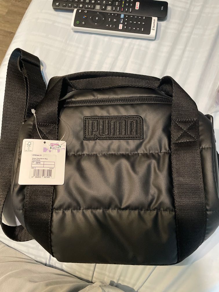 Puma prime time barrel bag Women s Fashion Bags Wallets