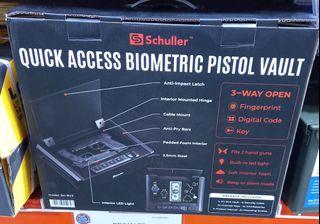 Quick Access Biometric Pistol Vault Gun Safe Vault