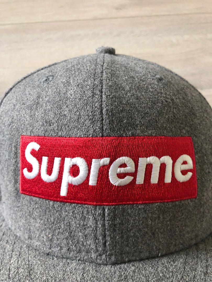 Box logo wool hat Supreme Black size M International in Wool - 31087165