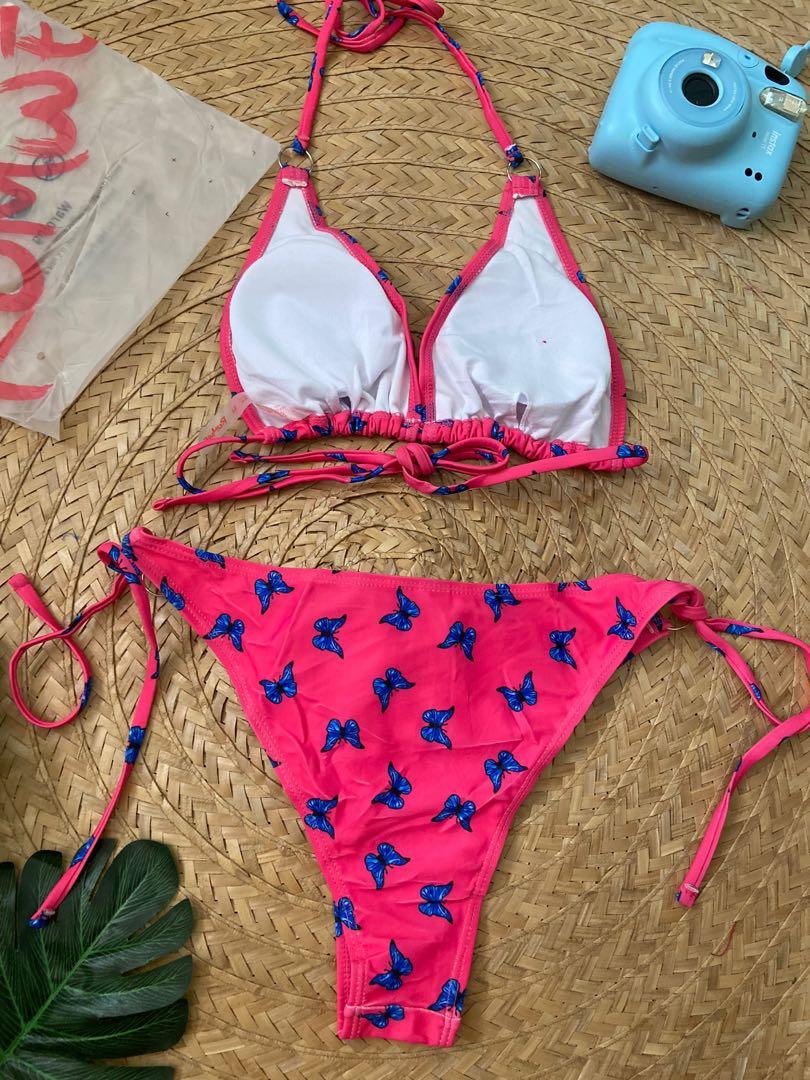 Romwe red bikini hotsell