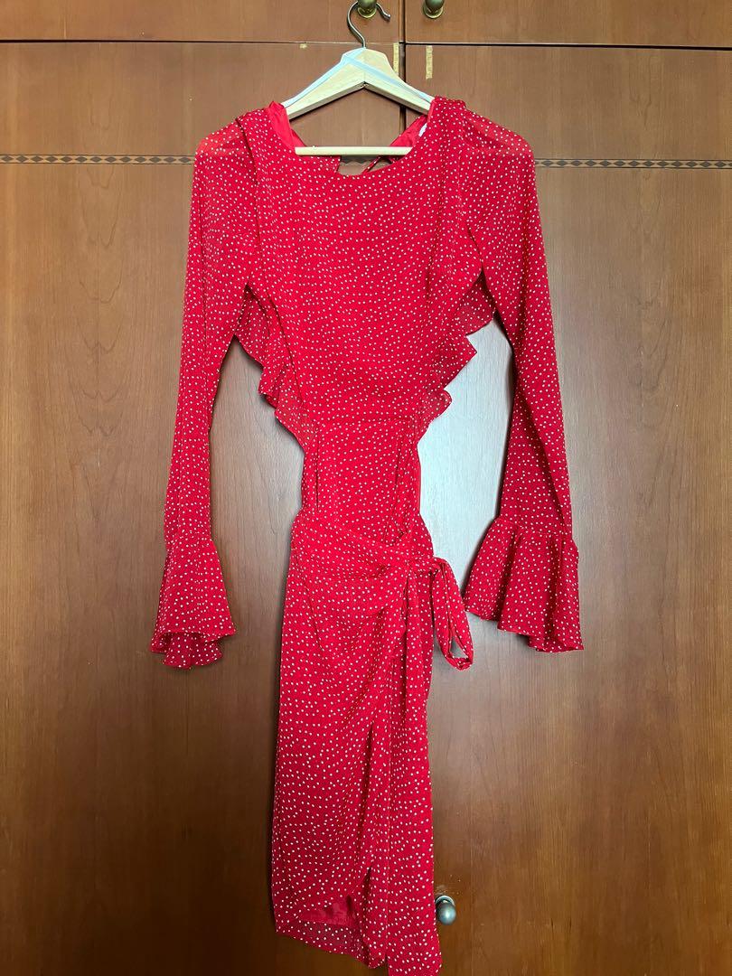 Sabo skirt red polka sales dot dress