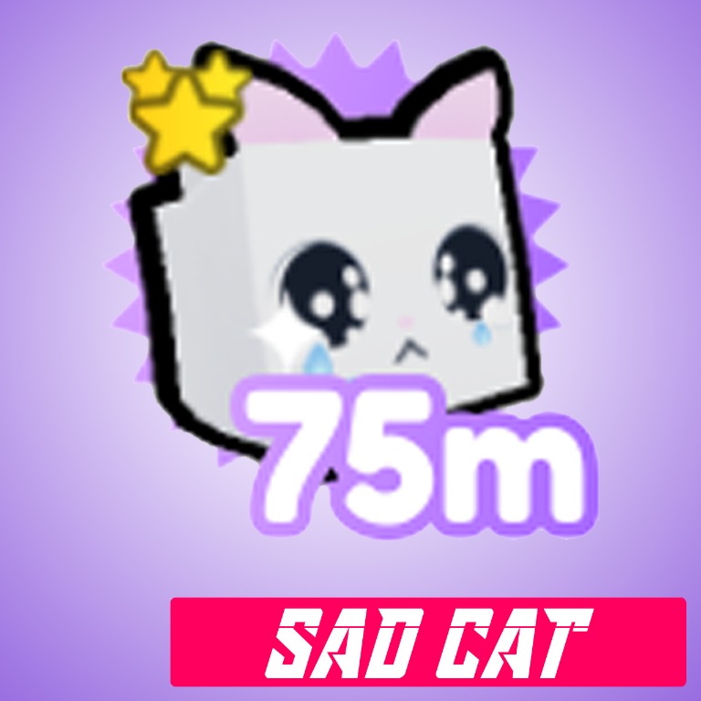 Sad Cat Pet Simulator X (PSX Exclusive), Video Gaming, Gaming