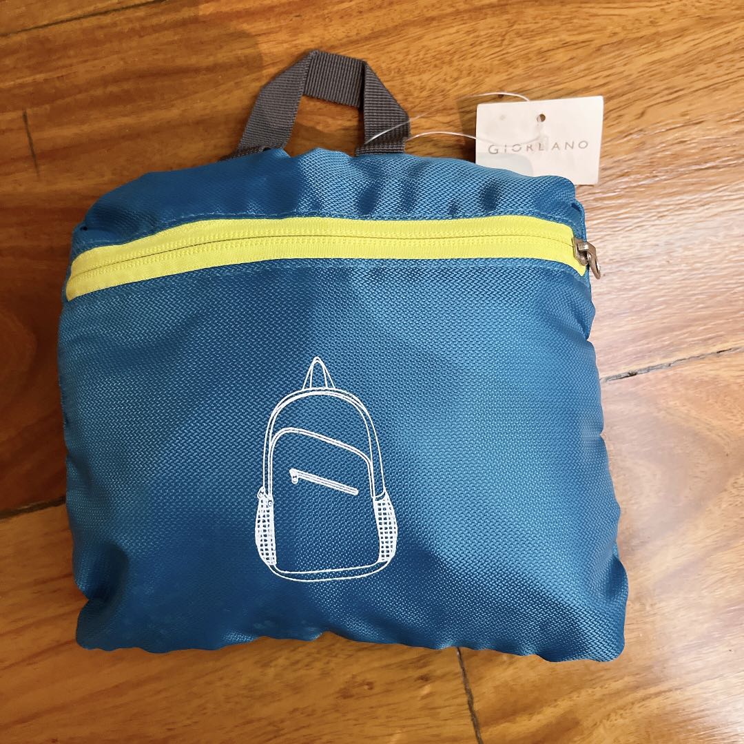 Giordano shop foldable backpack
