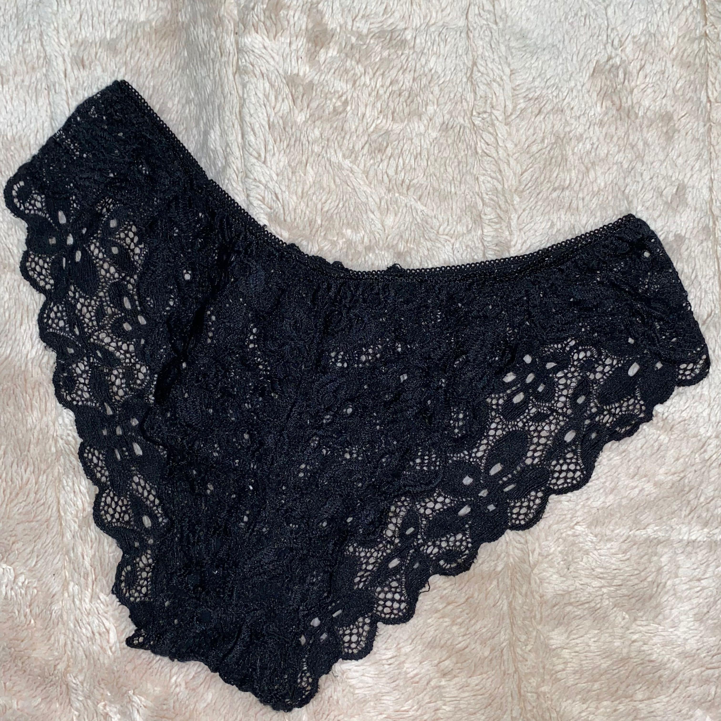Sexy black lace panty/undies, Women's Fashion, Undergarments ...