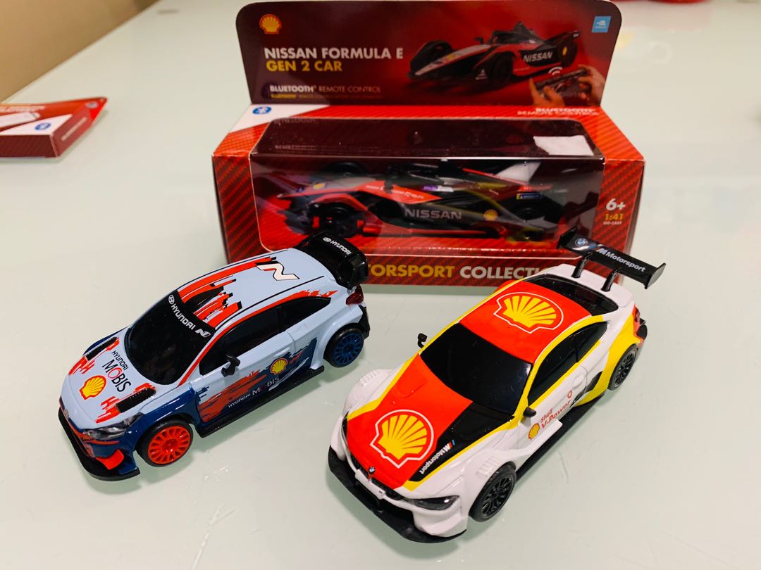 Shell 手機遙控bmw M3 Hyundai I Nissan Formulae 興趣及遊戲 玩具 遊戲類 Carousell