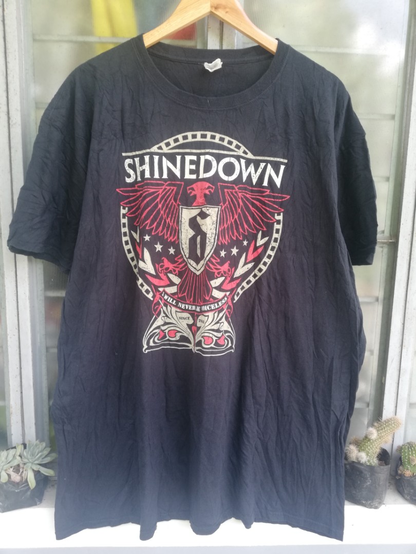 SHINEDOWN band tour shirt, Men's Fashion, Tops & Sets, Tshirts & Polo