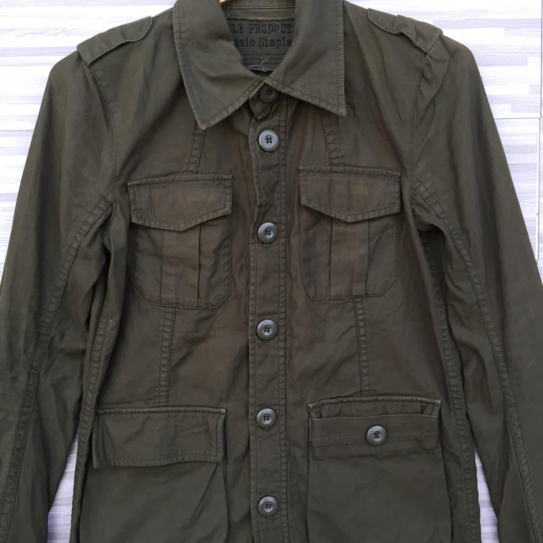 Sly Production Army Jacket, Men's Fashion, Coats, Jackets and Outerwear