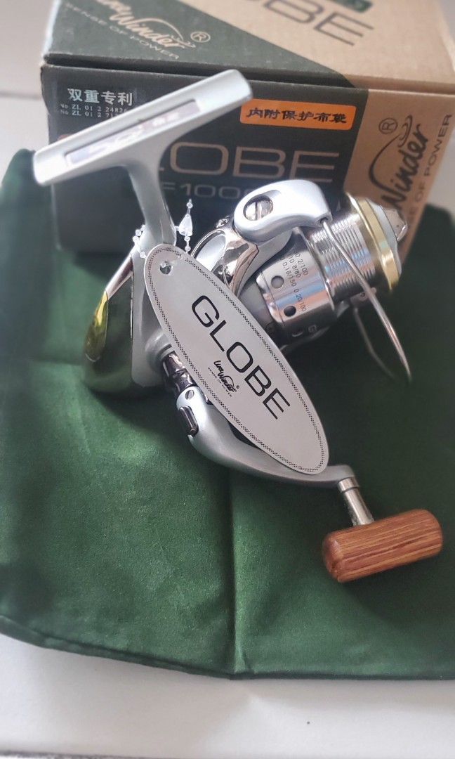 Spinning Fishing Reel Globe GF1000 Spinning Not Baitcaster Shimano