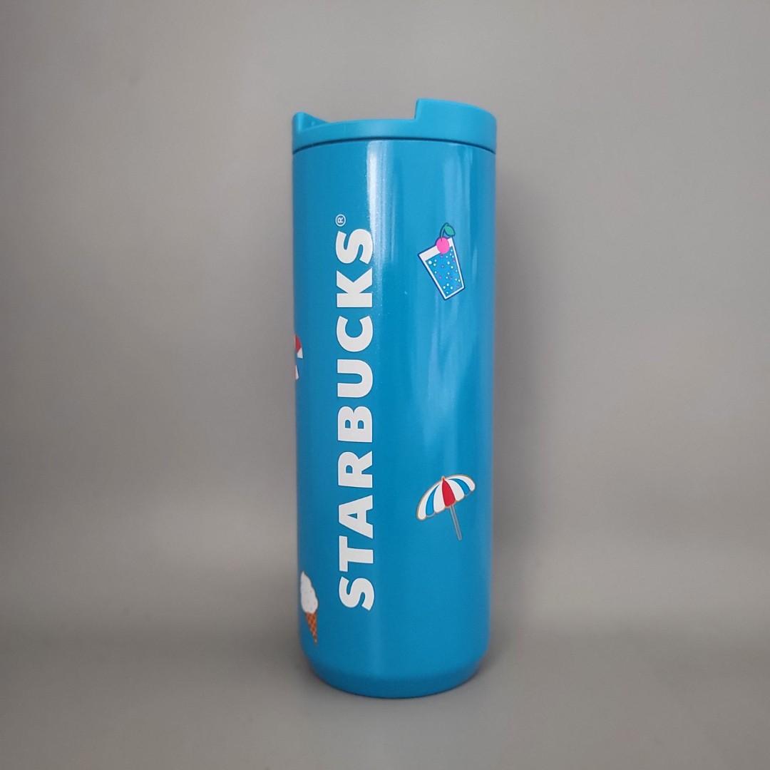 Starbucks Thailand 2022 Stainless Steel Beige Water Bottle Tumbler 16 oz  +DHL