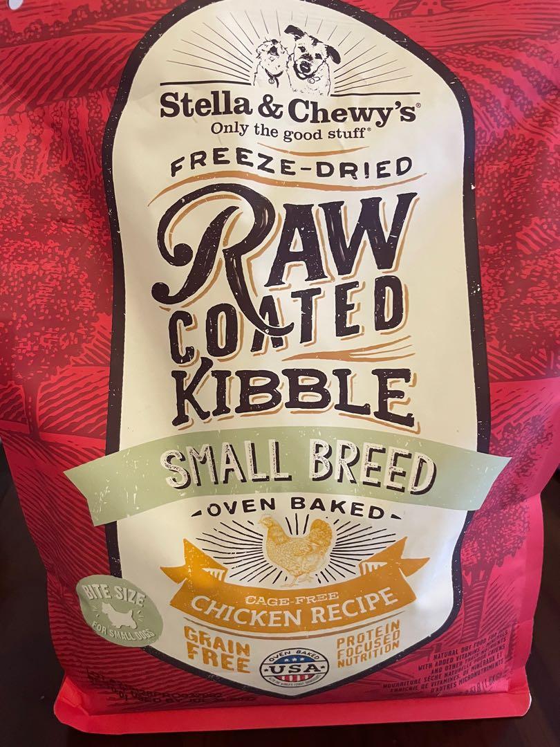 Stella and chewy sales raw coated puppy kibble