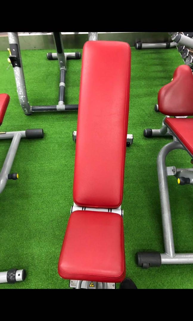 Technogym Adjustable Bench / gym Bench / fitness Bench / 健身椅 / 健身凳 可調式